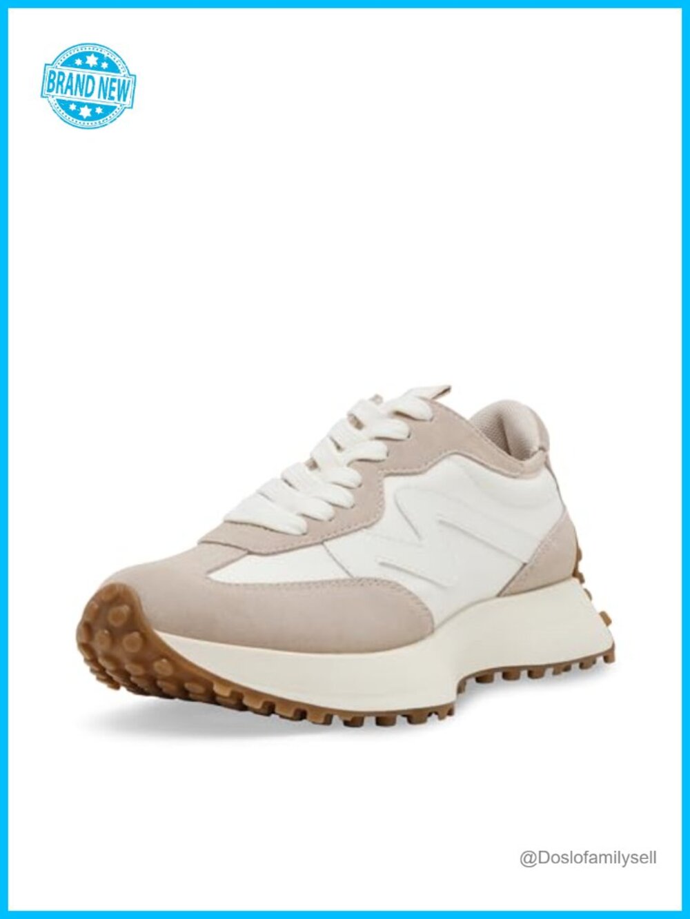 Steve Madden Campo Platform Fashion Sneakers Lace-Up Casual